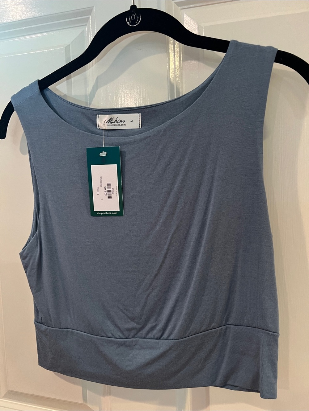 Mahina kahla crop tank L